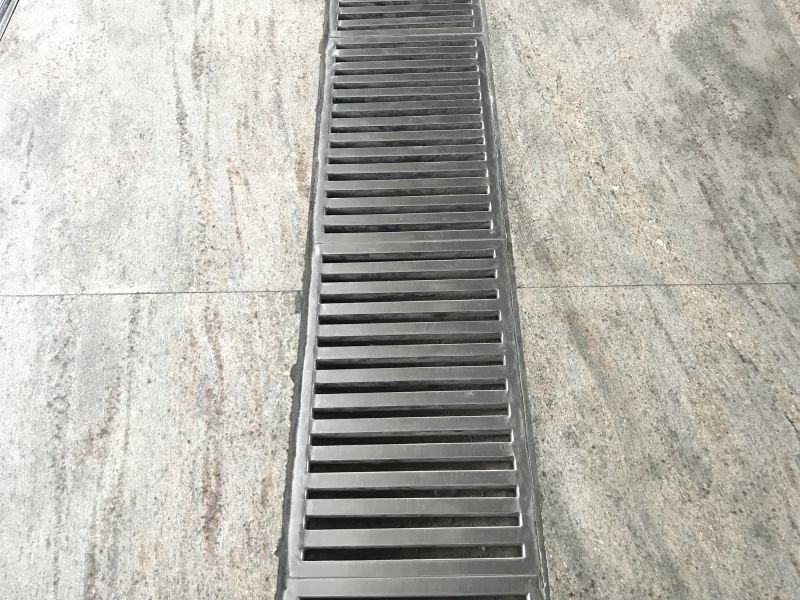 Grated Drain Installation
